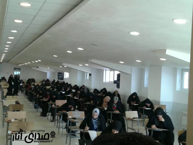 هفتمین دوره مسابقه بزرگ حفظ قرآن سوره نور در دانشگاه آزاد انار برگزار شد