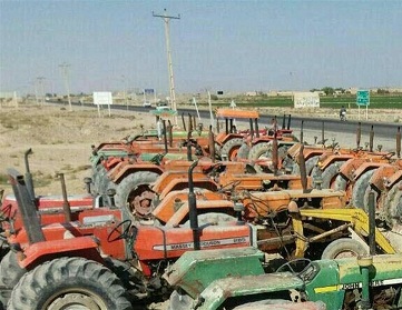 اطلاعیه‌ نظام مهندسی کشاورزی خطاب به صاحبان تراکتور در شهرستان انار
