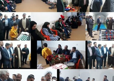 فرماندار شهرستان انار  در هیات ورزشی جانبازان و معلولین حضور یافت