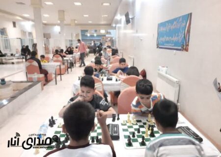 برگزاری مسابقات رپید شطرنج در شهرستان انار