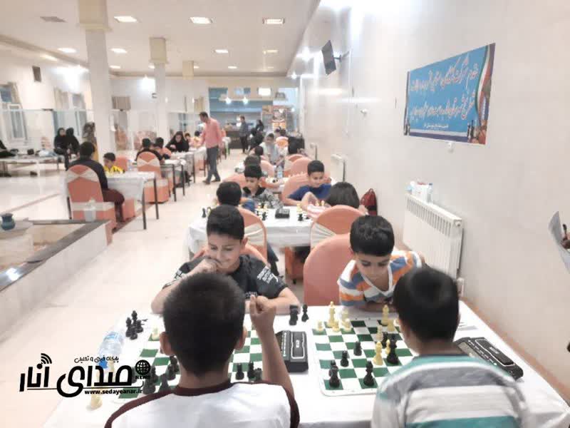 برگزاری مسابقات رپید شطرنج در شهرستان انار