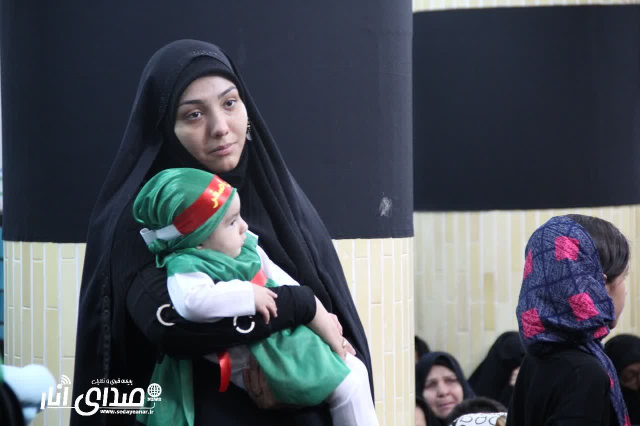 گزارش تصویری همایش شیرخوارگان حسینی در انار