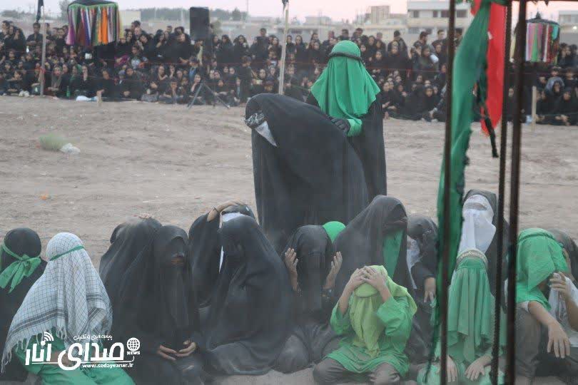 تصاویری از تعزیه قتلگاه در انار