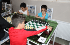 برگزاری مسابقات قهرمانی شطرنج در امین شهر+تصاویر