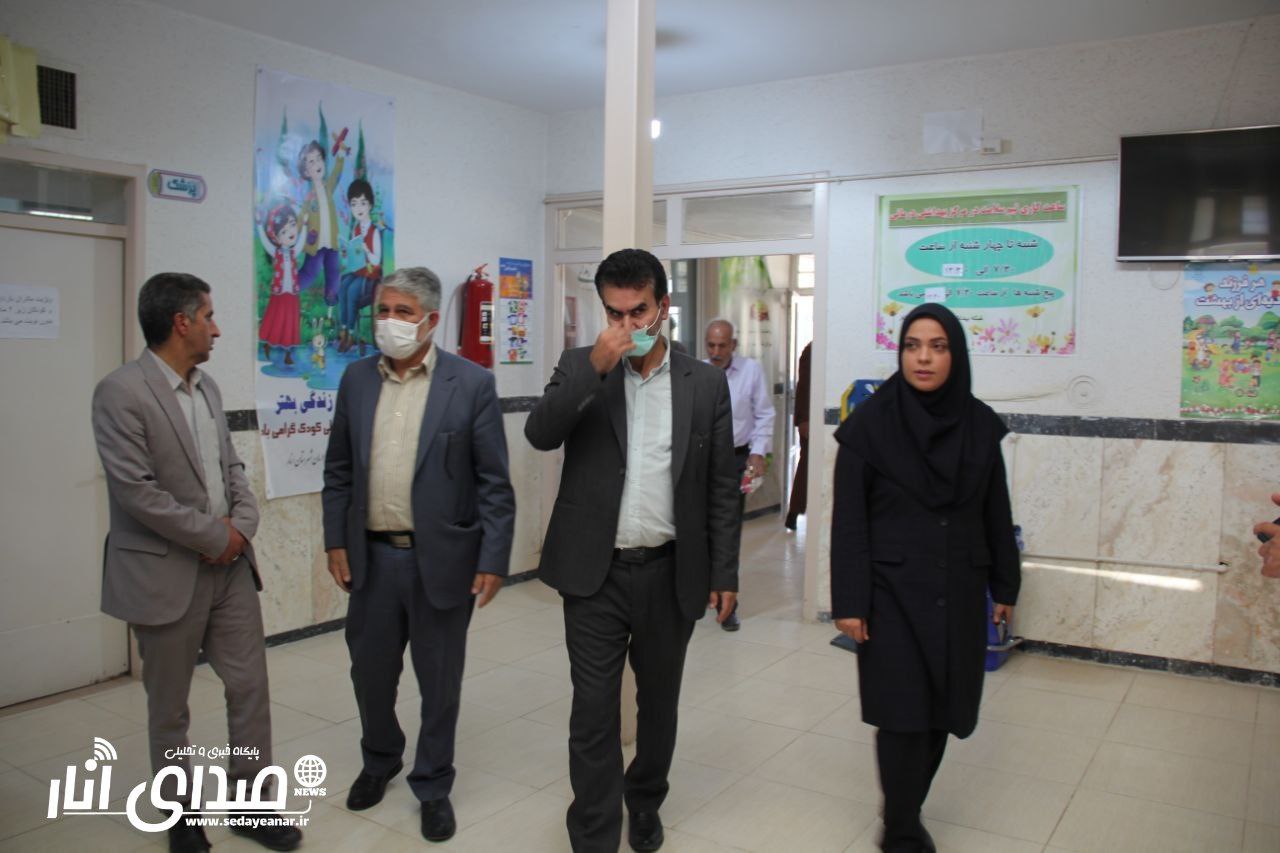 دو شیفت شدن درمانگاه مرحوم حاجعلی نقدی لطف آباد انار