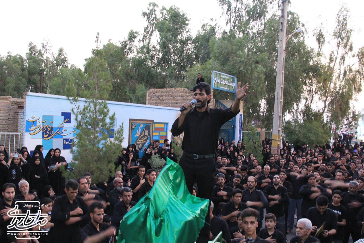 تصاویری از عزاداری هیاتهای مذهبی در شهر انار