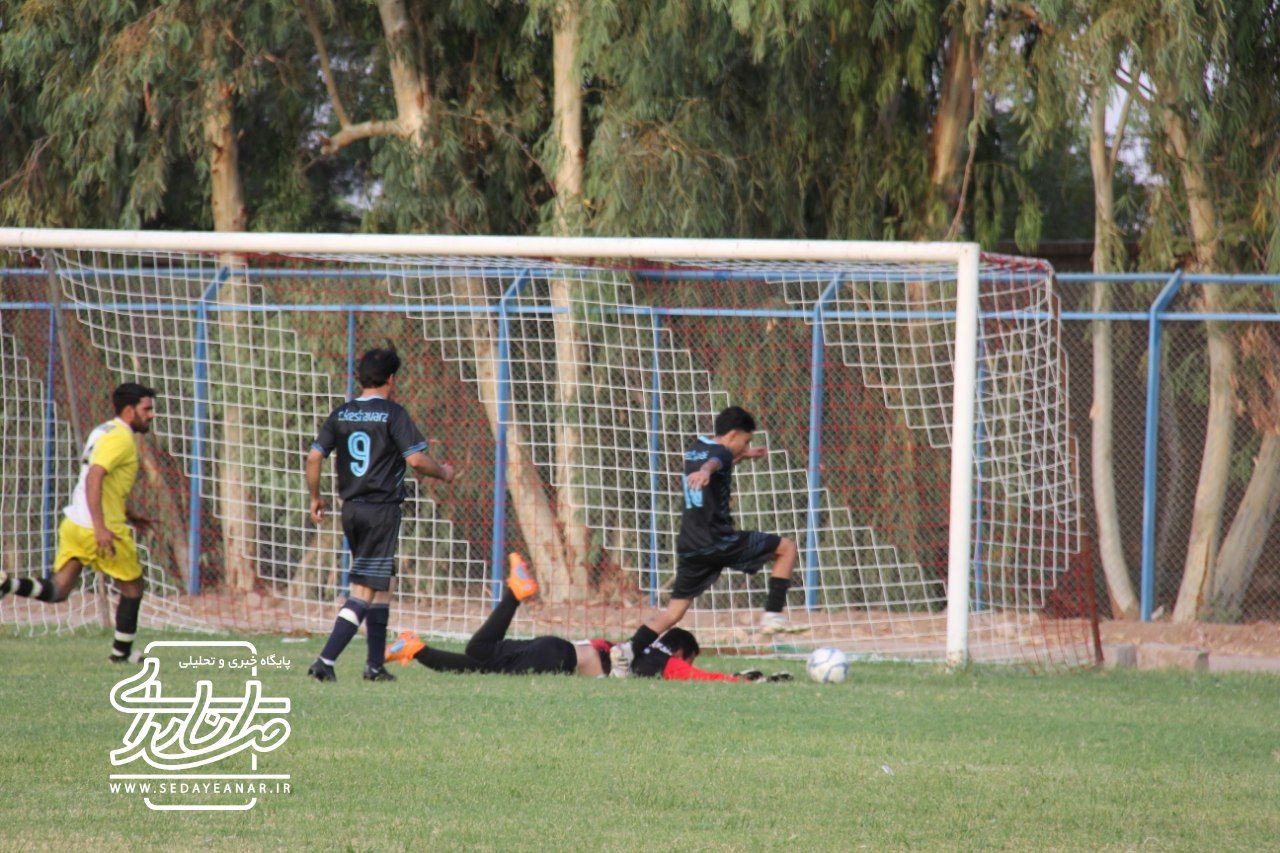 برد تیم فوتبال بیاد علی مقابل تیم توکل