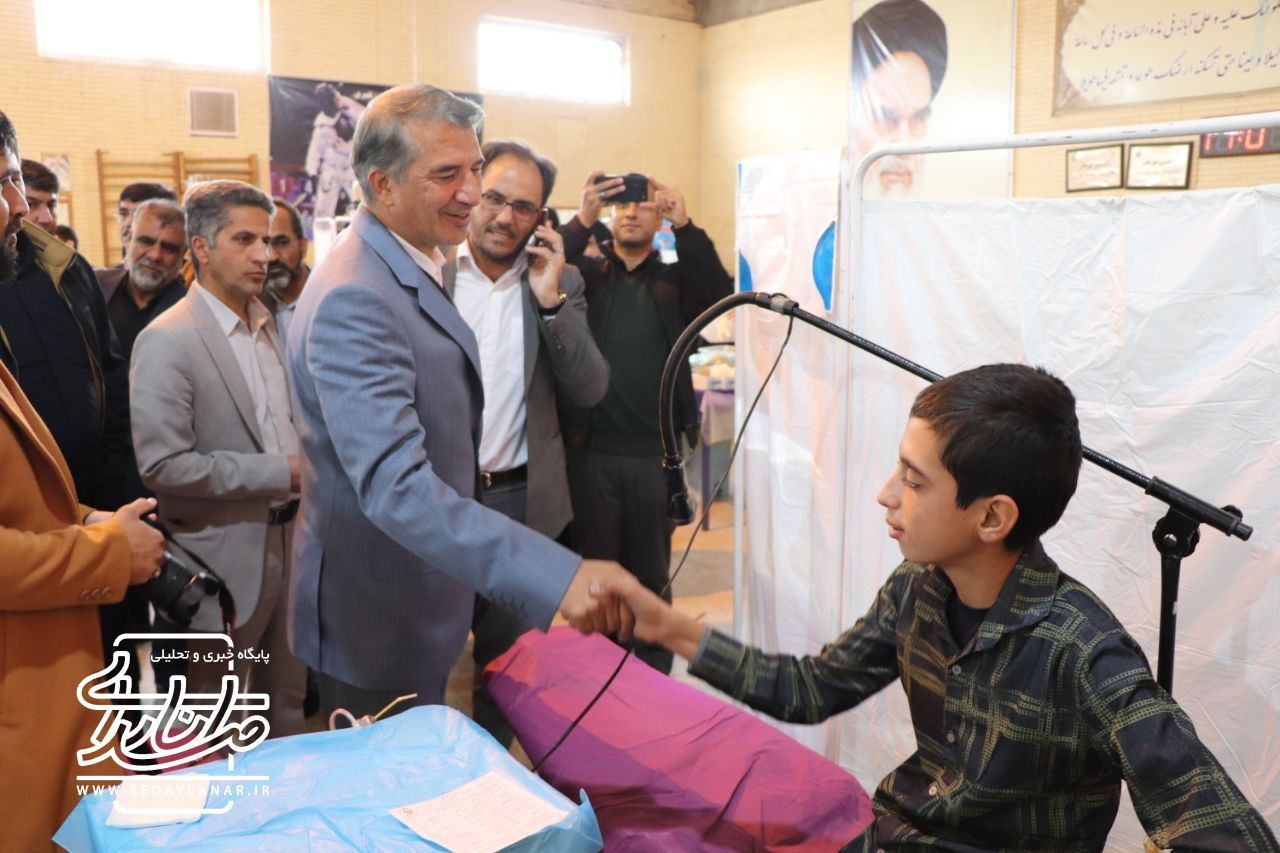 اردوی جهادی پزشکی در روستای ده‌رئیس انار برگزار شد