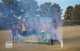  قهرمانی تیم نوجوانان باشگاه خیبر در لیگ نوجوانان شهرستان انار