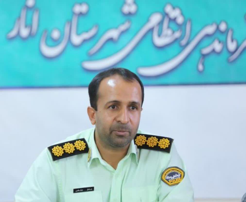 پژو سرقتی از استان همجوار در انار” کشف شد