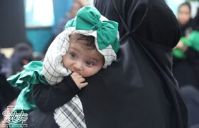 گزارش تصویری همایش شیرخوارگان حسینی در انار