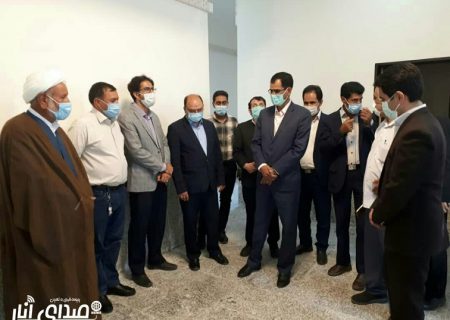 افتتاح ساختمان اداره ثبت اسناد واملاک  شهرستان انار/تصاویر