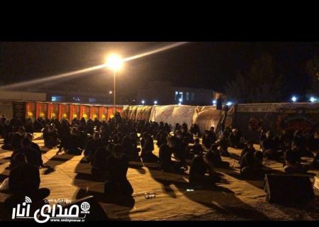 گزارش تصویری از مراسم عزاداری شب عاشورا محرم ۹۹ هیئت انصار الحسین شهر انار