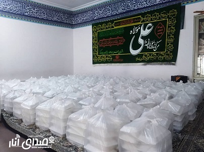 پاسداری از سنت حسنه اطعام در غدیر توسط خادمیاران شهرستان انار