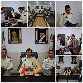 ستوانیکم مصطفی عارفی به سمت رئیس پلیس اطلاعات شهرستان انار منصوب شد