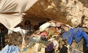 خانواده‌ای ۱۰ نفره که نمی‌دانند پول چیست!/زندگی کپری در فاصله میان دو کوه