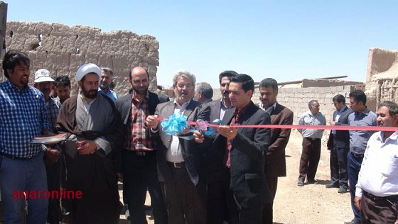 افتتاح چندین پروژه درشهرستان انار بمناسبت هفته دولت
