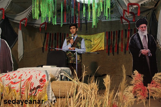 مراسم گرامیداشت روز شهرستان انار در دبیرستان شهیدان قدیری و انارکی برگزار شد