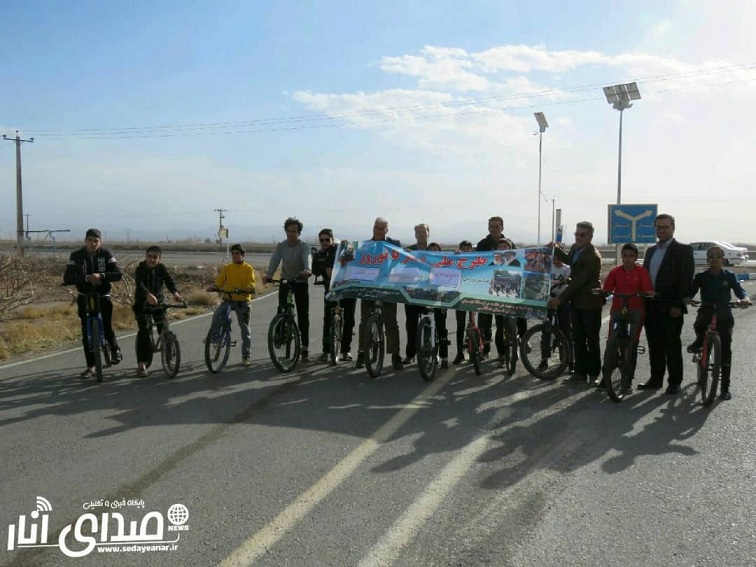 همایش دوچرخه سواری به مناسبت یادبود سردار شهید حاج قاسم سلیمانی در امین شهر