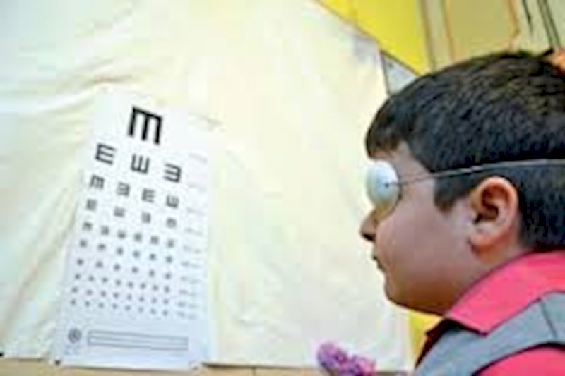 آغاز طرح سنجش بینایی کودکان متولد ۸۹ تا ۹۲ در شهرستان انار از۲۳آذر