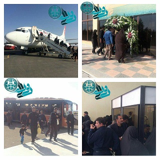 افتتاح پرواز عتبات عالیات از فرودگاه رفسنجان
