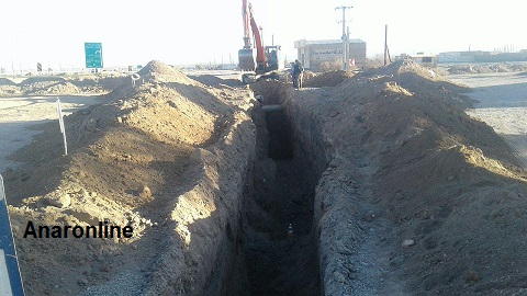 شروع عملیات جابجایی فیبر نوری پروژه زیرگذر گلشن