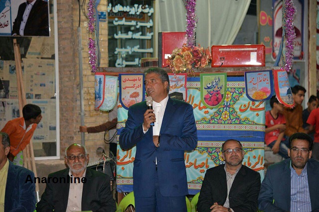 گزارش تصویری جشن نیمه شعبان درشهر اناربا حضور نماینده مردم انار و رفسنجان در مجلس