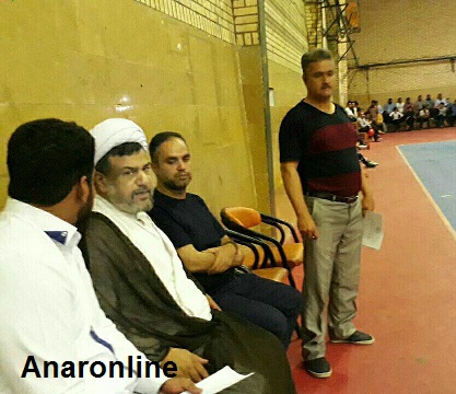 حضور امام جمعه شهرستان انار در جمع ورزشکاران  مسابقات جام رمضان