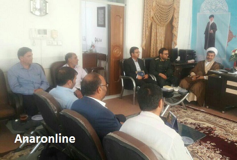 جلسه بنیاد غدیر در انار برگزار شد