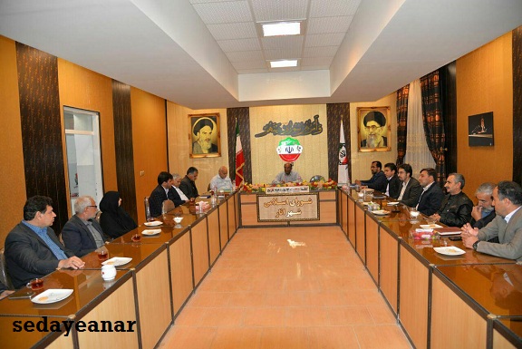 دیدار روسای اتحادیه های اصناف با شهردار و اعضای شورای اسلامی شهر انار