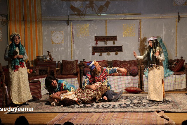 گزارش تصویری اولین شب اجرای نمایش «عزازیل» در انار