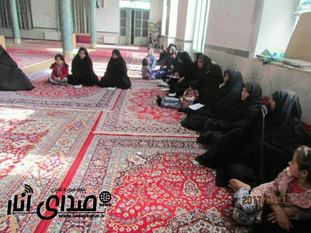 جلسه آموزش پیشگیری از اعتیاد به همت اداره بهزیستی انار در مسجد جامع بیاض برگزار شد