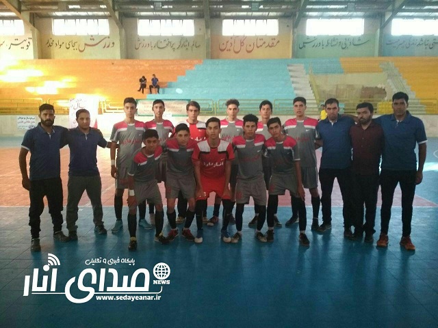 پیروزی قاطع تیم فوتسال اناردارو بر تیم تربیت مشهد در مسابقات فوتسال نوجوانان کشور