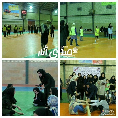 گزارش تصویری مسابقات ورزشی زنان در جشنواره روستایی و عشایری انار