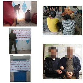 دستگیری ۱۶ نفر و پلمپ ۷منزل خرده فروشان در شهرستان انار
