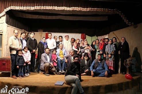 گزارش تصویری دهمین شب از اجرای نمایش کمدین«رودخونه کله خری»