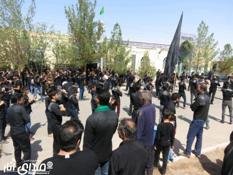 گزارش تصویری از مراسم تاسوعای حسینی در امین شهر
