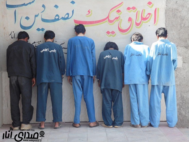 دستگیری ۶سارق و مالخر در انار