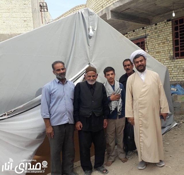 گزارش تصویری حضور امام جمعه انار در جمع زائرین اربعین در کربلای معلی