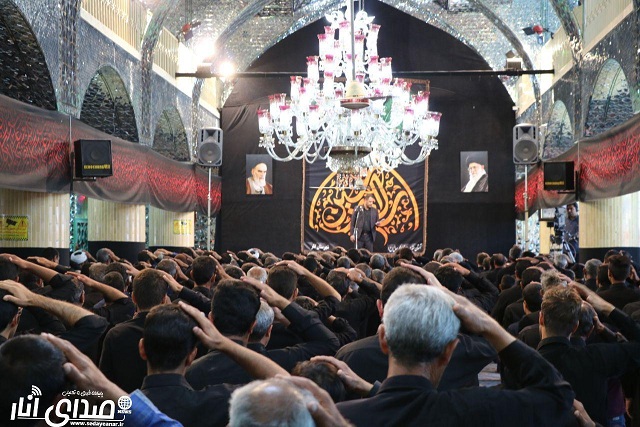 گزارش تصویری مراسم اربعین حسینی در امامزاده محمد صالح(ع) انار