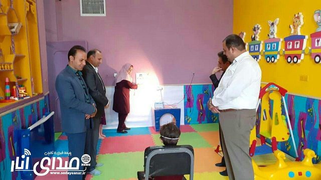 افتتاح طرح پیشگیری از تنبلی چشم کودکان ۳تا۶ سال در مهد کودک طنین مهر در انار