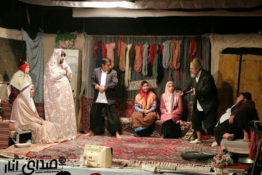 اولین اجرای نمایش کمدین«رودخونه کله خری ۲» در انار