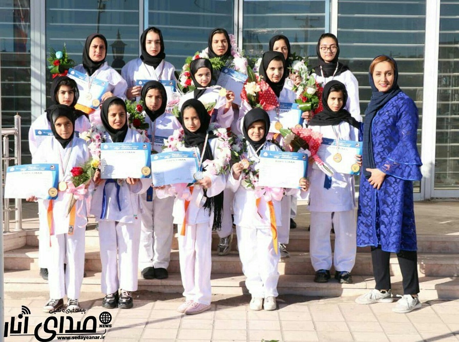 کسب ۷ مدال رنگارنگ توسط باشگاه کاراته بانوان شهرداری اناردر مسابقات بین‌المللی کاراته جام فجر